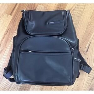 TUMI‎ Alpha Black Leather Backpack 92183D4